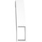 Ekena Millwork 3-in. W x 14-in. D x 14-in. H Burlington Architectural Grade PVC Knee Brace BRCP03X14X14BUR - alternate 3